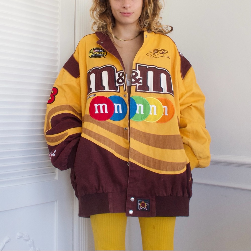 Brown M&Ms Elliott Sadler #38 NASCAR jacket